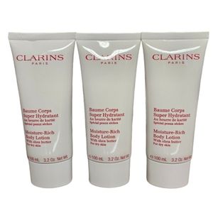 Clarins Moisture-Rich Hydrating Body Lotion Bundle